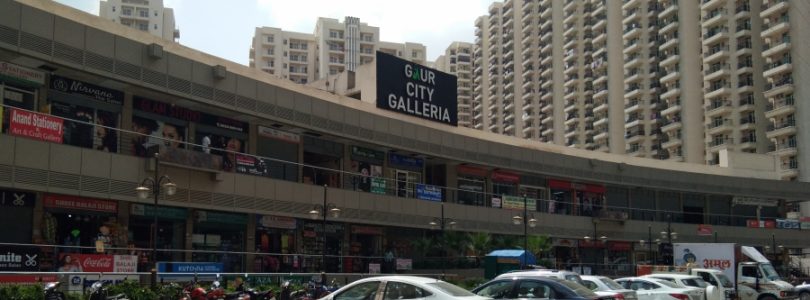 gaur city galleria market commercial shops, noida extension