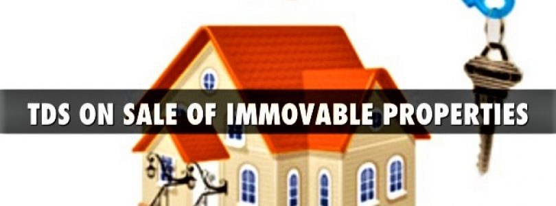 TDS on sale of Immovable property