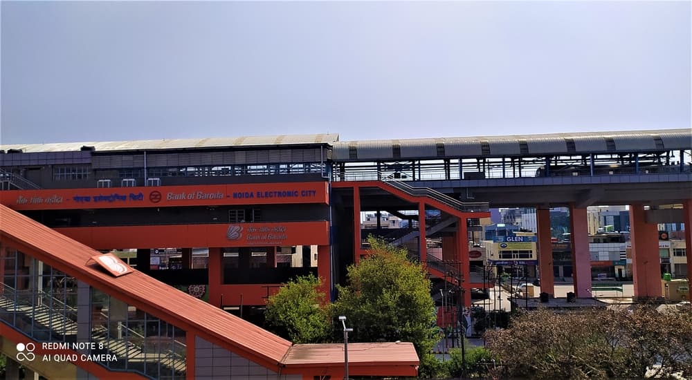 Sctor 62 Noida Electronic City Noida Metro Station